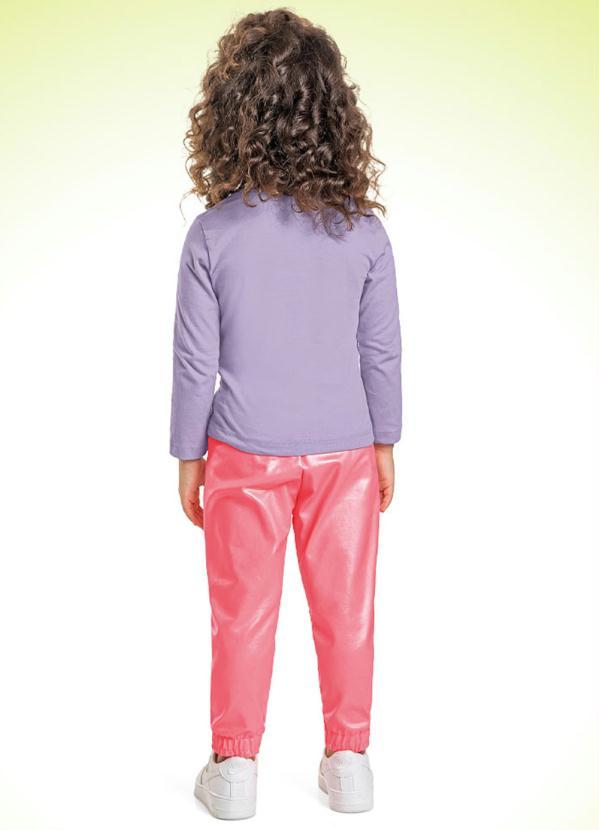 Fakini Kids - Blusa Manga Longa Roxo 4
