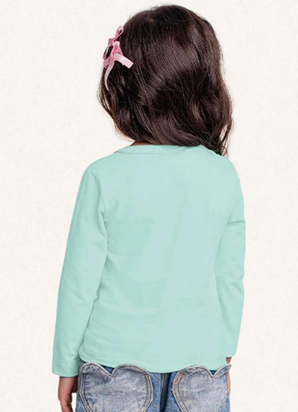 Fakini Kids - Blusa Manga Longa Verde 3