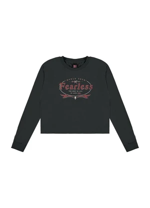 Pulla Bulla - Blusa Meia Malha Preto - PULLA BULLA