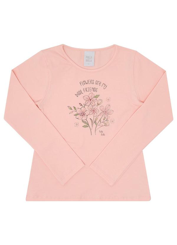 Pulla Bulla - Blusa Meia Malha Rosa