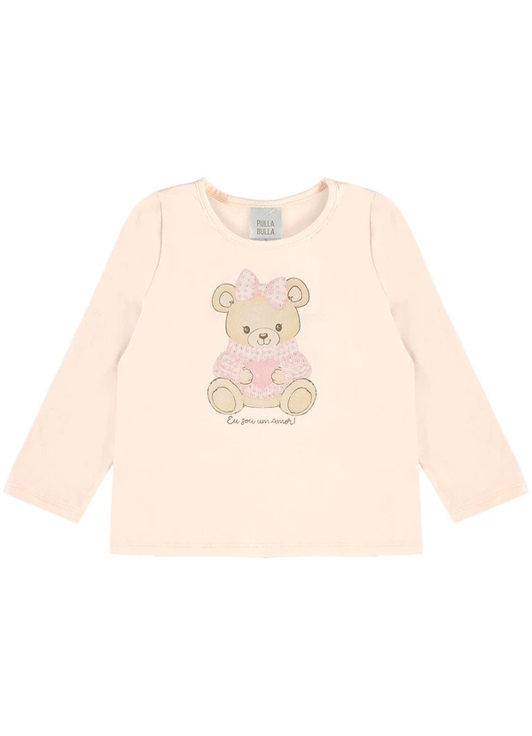 Pulla Bulla - Blusa Meia Malha Rosa