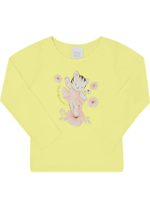 Pulla Bulla - Blusa Meia Malha Verde - PULLA BULLA