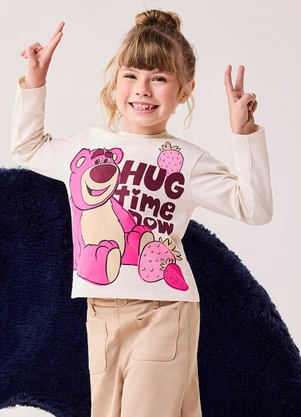 Bimbi - Blusa Menina do Lotso Toy Story Disney Rosa - BIMBI