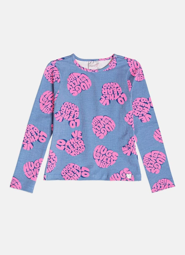 Momi - Blusa Menina Infantil Bear Cool de Manga Longa