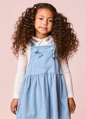 Momi - Blusa Menina Infantil com Golinha do Stitch - MOMI