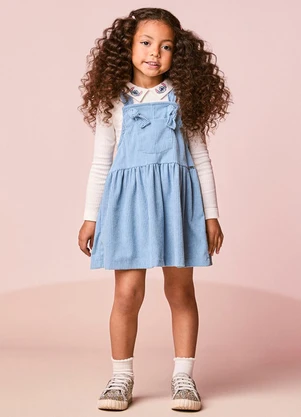 Momi - Blusa Menina Infantil com Golinha do Stitch - MOMI