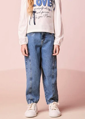 Momi - Blusa Menina Infantil com Laços - MOMI
