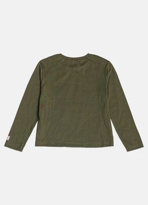Momi - Blusa Menina Infantil Manga Longa do Tico e Teco - MOMI