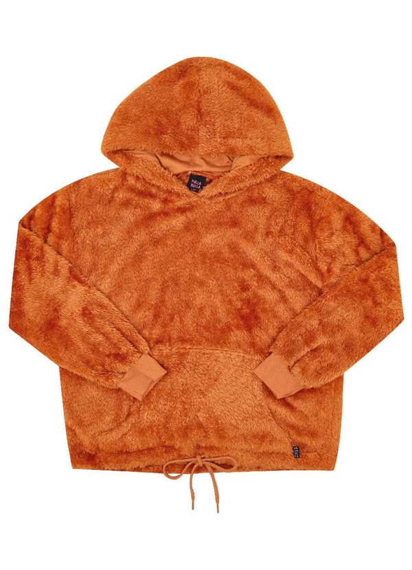 Pulla Bulla - Blusa Pelo Menina Laranja