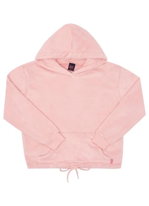 Pulla Bulla - Blusa Pelo Menina Rosa - PULLA BULLA