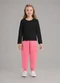 Rovi Kids - Blusa Rosa - variação: Preto