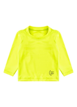 Select - Blusa Proteção Uv Praia Manga Longa Amarelo - SELECT