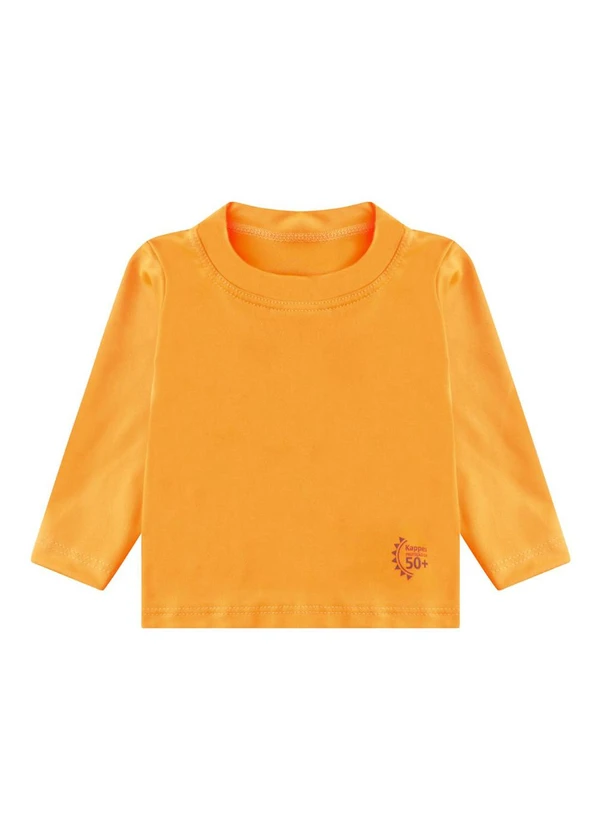 Select - Blusa Proteção Uv Praia Manga Longa Laranja 1