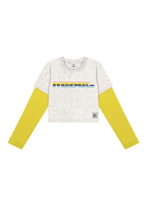 Abrange - Blusa Rebel Cinza - ABRANGE