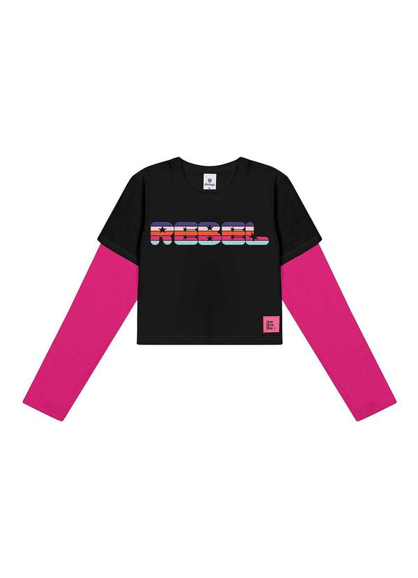 Abrange - Blusa Rebel Preto