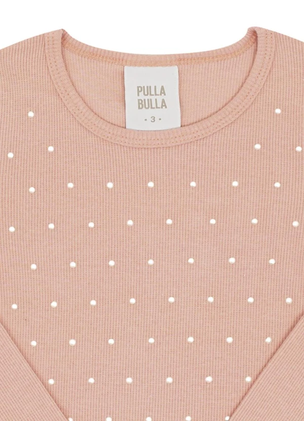 Pulla Bulla - Blusa Ribana com Elastano Leve Rosa 3