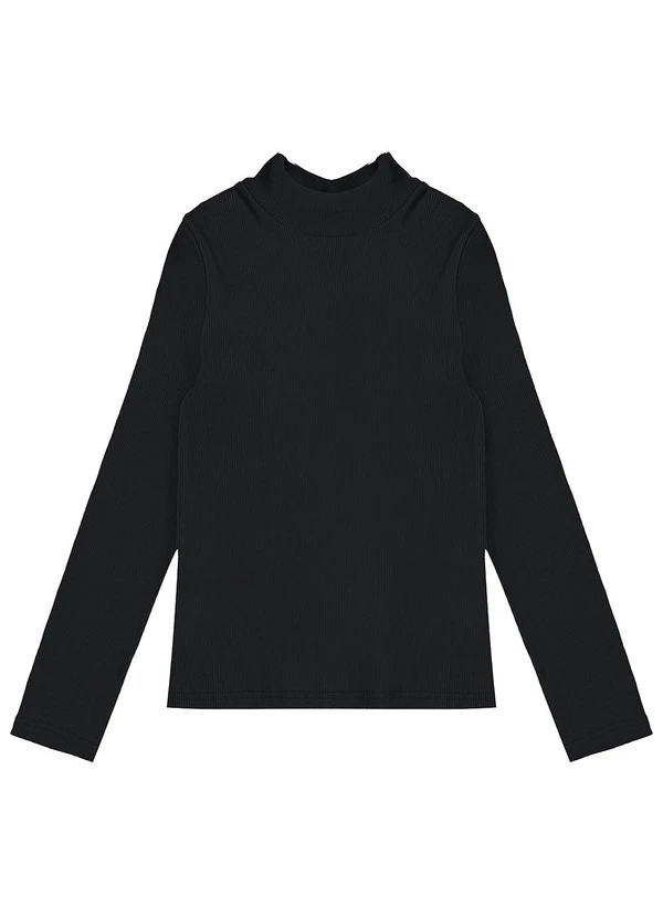 Malwee Kids - Blusa Ribana Conforto Preto