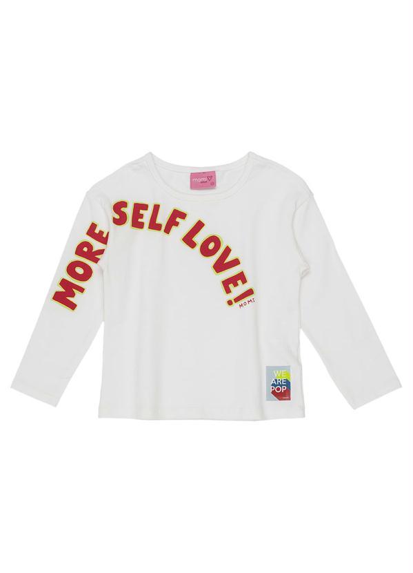 Momi - Blusa Self Love Branco