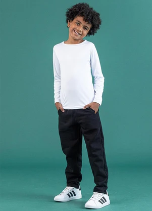 Soft Bonni - Blusa Térmica Infantil Branco - SOFT BONNI