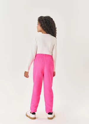 Abrange - Blusa Térmica Infantil Menina Dinossauro Nude - ABRANGE