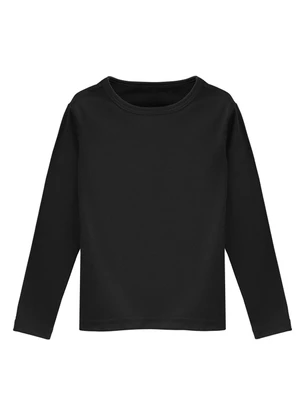 Soft Bonni - Blusa Térmica Infantil Preto - SOFT BONNI