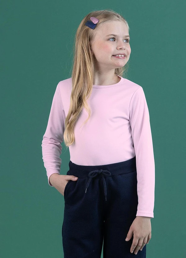 Soft Bonni - Blusa Térmica Infantil Rose
