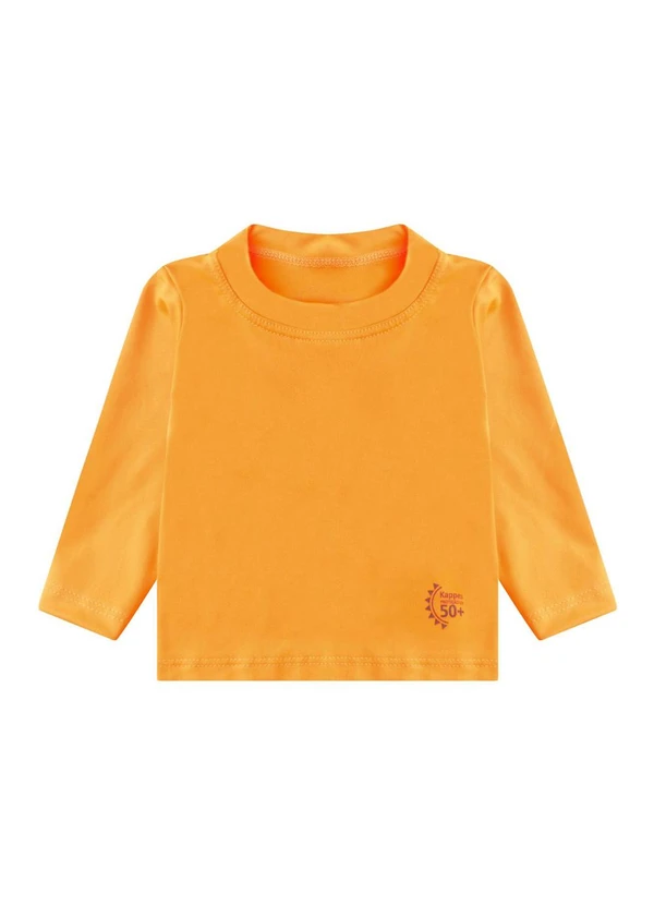 Select - Blusa Térmica Proteção Uv Praia Laranja