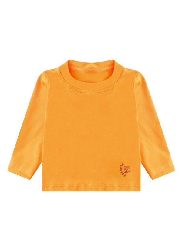 Select - Blusa Térmica Proteção Uv Praia Laranja