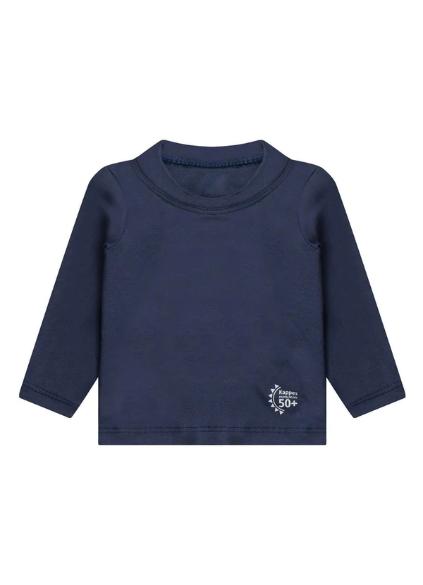 Select - Blusa Térmica Proteção Uv Praia Manga Longa Azul