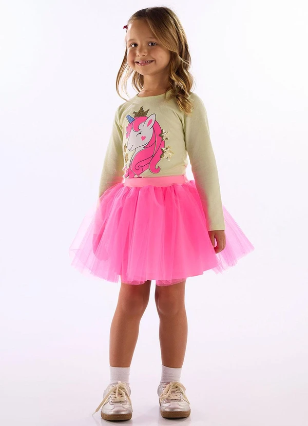 Quimby - Blusa Unicórnio Manga Longa Verde 2