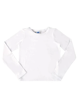 Marlan - Blusa Unissex Malha Térmica Felpada Branco - MARLAN