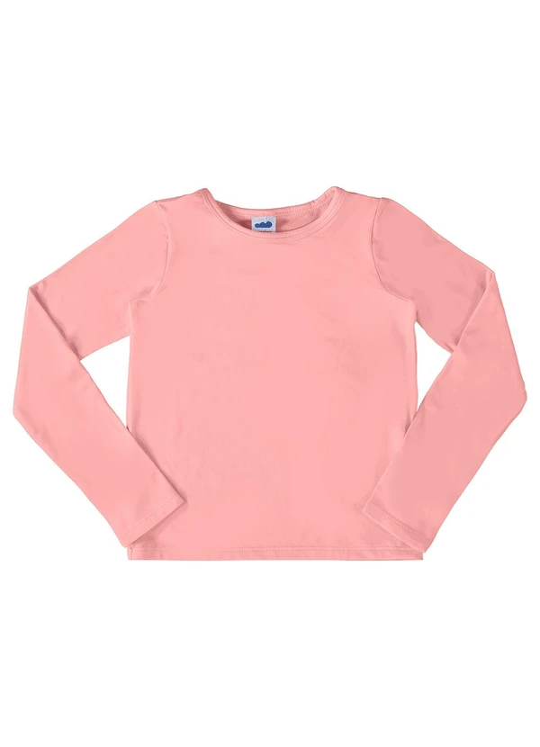 Marlan - Blusa Unissex Malha Térmica Felpada Rosa 3