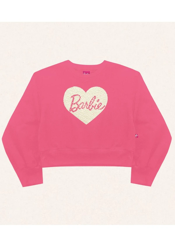 Fakini Kids - Blusão Barbie Rosa