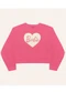 Fakini Kids - Blusão Barbie Preto - variação: Rosa