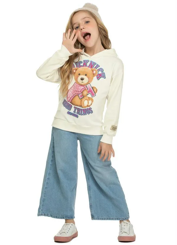 Trick Nick - Blusao com Capuz Bege 3