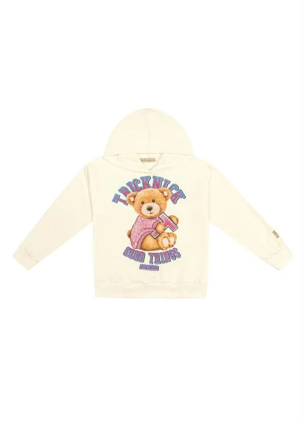 Trick Nick - Blusao com Capuz Bege 4