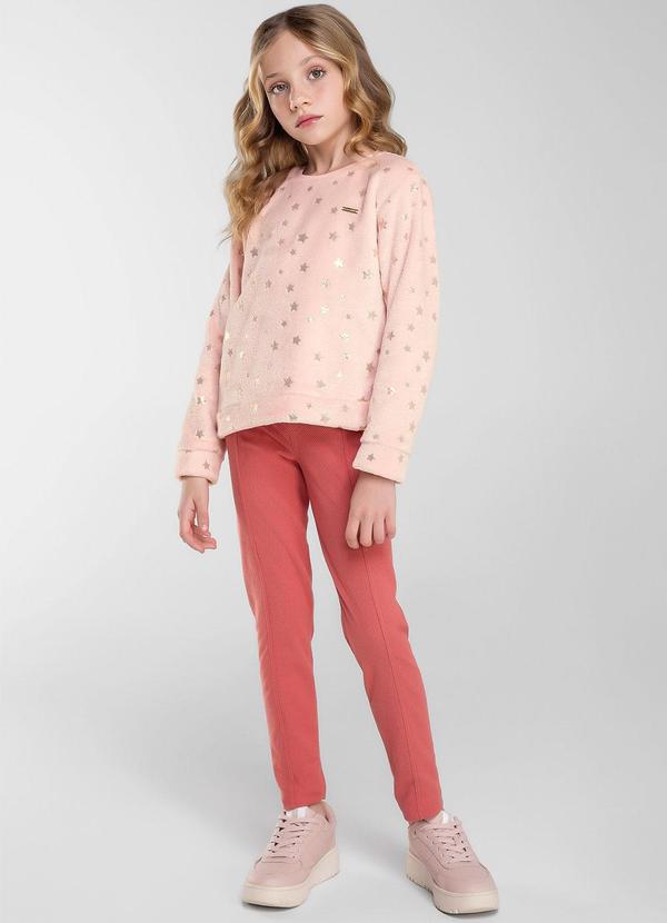 Colorittá - Blusão Menina Estrelas Rosa 2