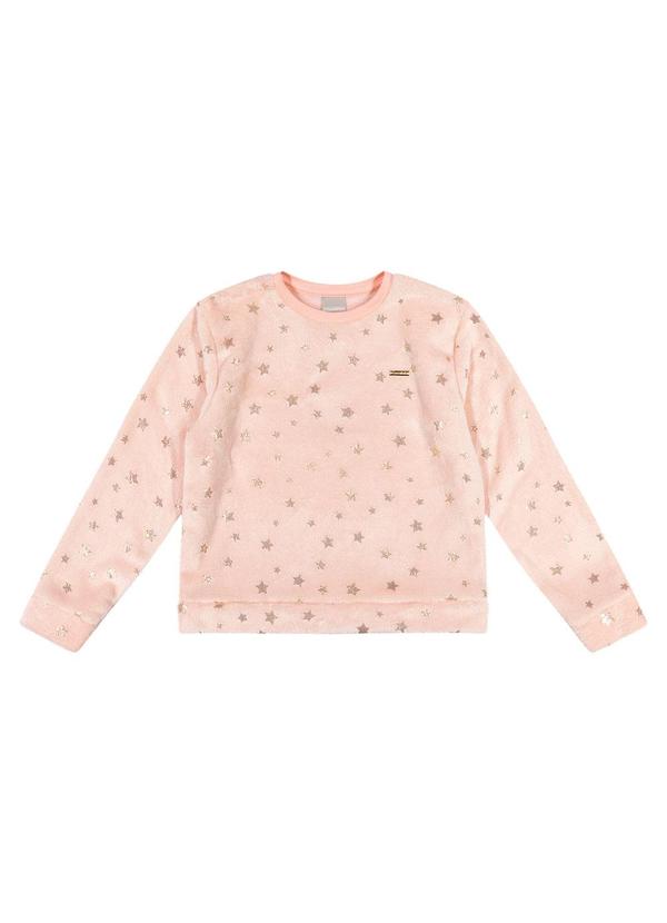 Colorittá - Blusão Menina Estrelas Rosa 3
