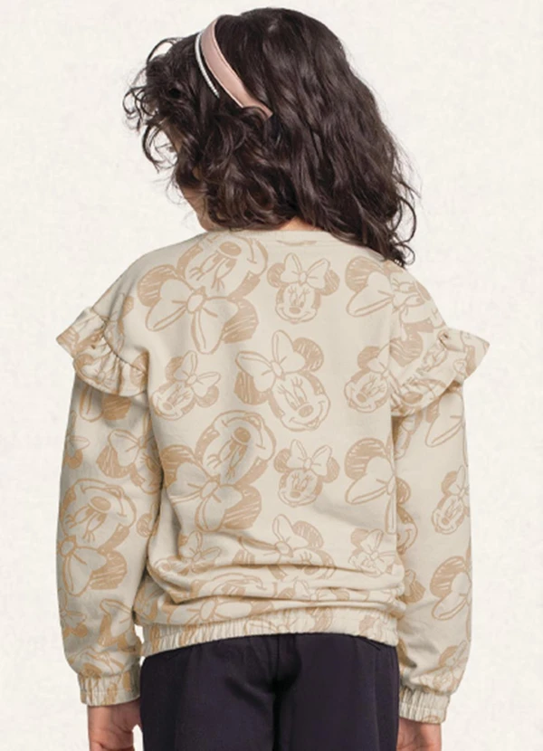 Fakini Kids - Blusão Minnie Bege 2