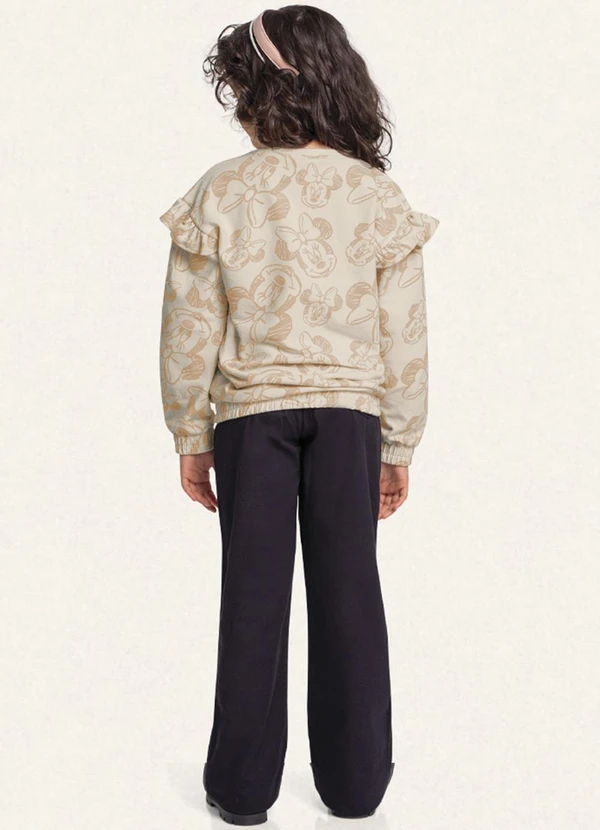 Fakini Kids - Blusão Minnie Bege 4