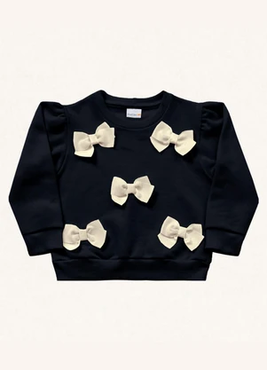 Fakini Kids - Blusão Preto - FAKINI KIDS