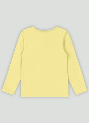 Up Baby - Camiseta em Malha Fps+50 Amarelo - UP BABY