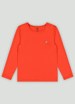Up Baby - Camiseta em Malha Fps+50 Laranja - UP BABY