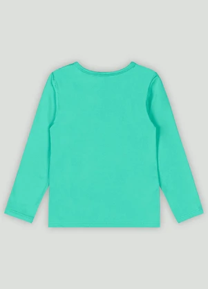 Up Baby - Camiseta em Malha Fps+50 Verde - UP BABY