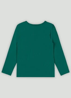Camiseta em Malha Fps+50 Up Baby Verde - UP BABY