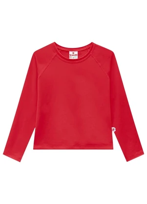 Brandili - Camiseta Infantil Malha Uv Vermelho - BRANDILI