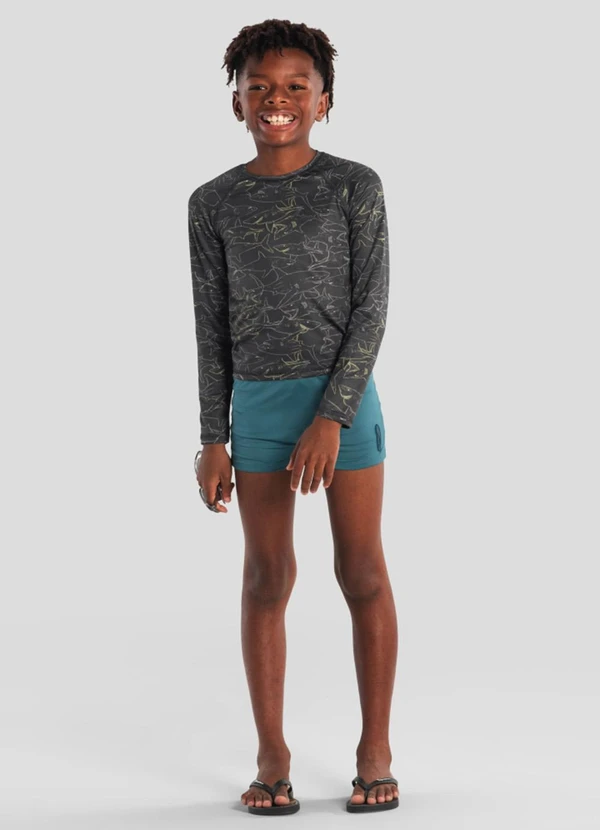 Brandili - Camiseta Infantil Menino em Malha Uv Verde 2