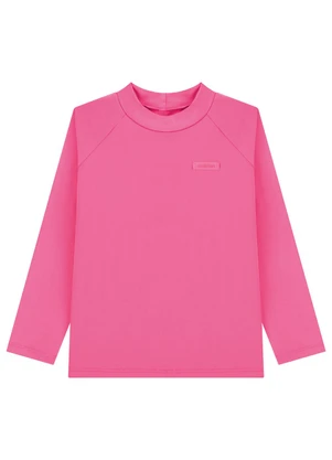 Marlan - Camiseta Infantil Unissex Manga Longa Rosa - MARLAN