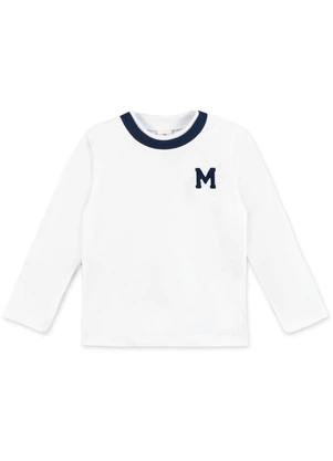 Marisol - Camiseta Manga Longa Infantil Branco - MARISOL