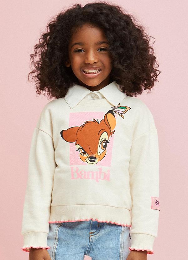 Momi - Casaco de Moletom Bambi Bege